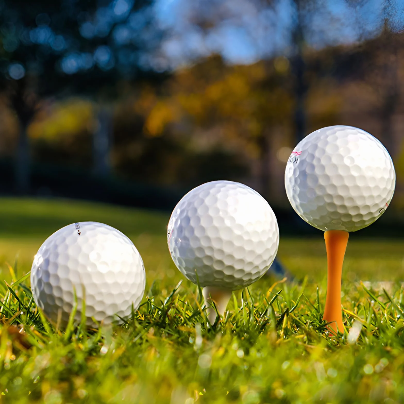 Castle Tee 125 Pezzi Tee da Golf in Plastica Multicolore Infrangibile Riutilizzabile Portatile