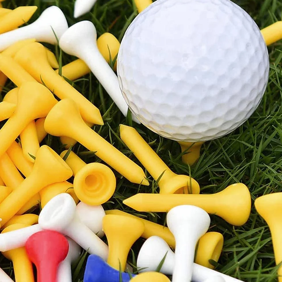 Tee Golf Plastica 100 Pezzi 35mm Colori Misti