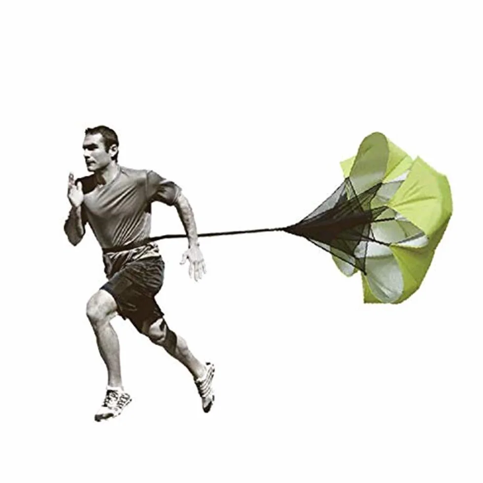 Paracadute di Resistenza Allenamento Calcio per Fitness (Verde)