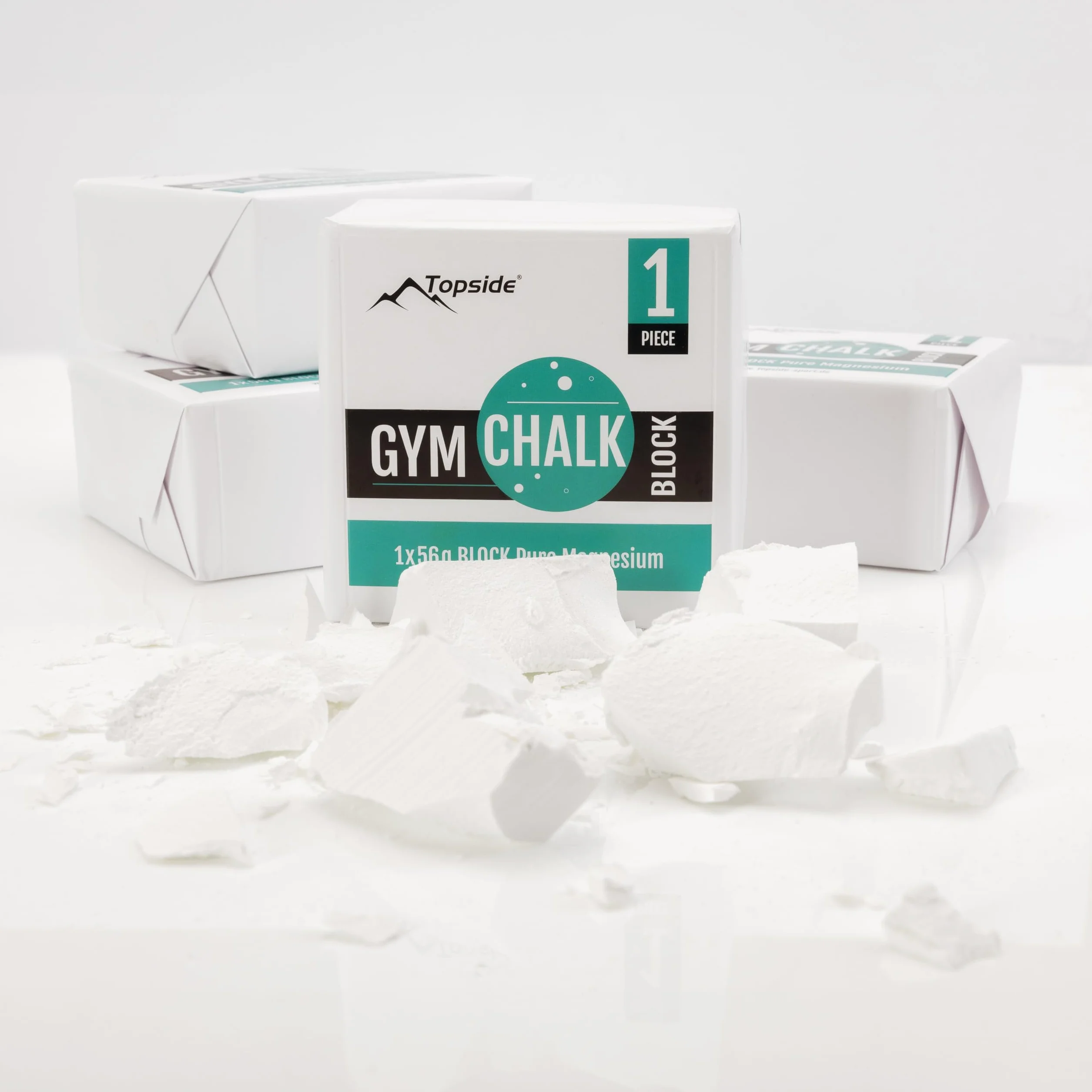 TOPSIDE Magnesite in pani 4 o 8 pani per allenamenti Crosstraining Funzionale Ginnastica Artistica Arrampicata Sportiva