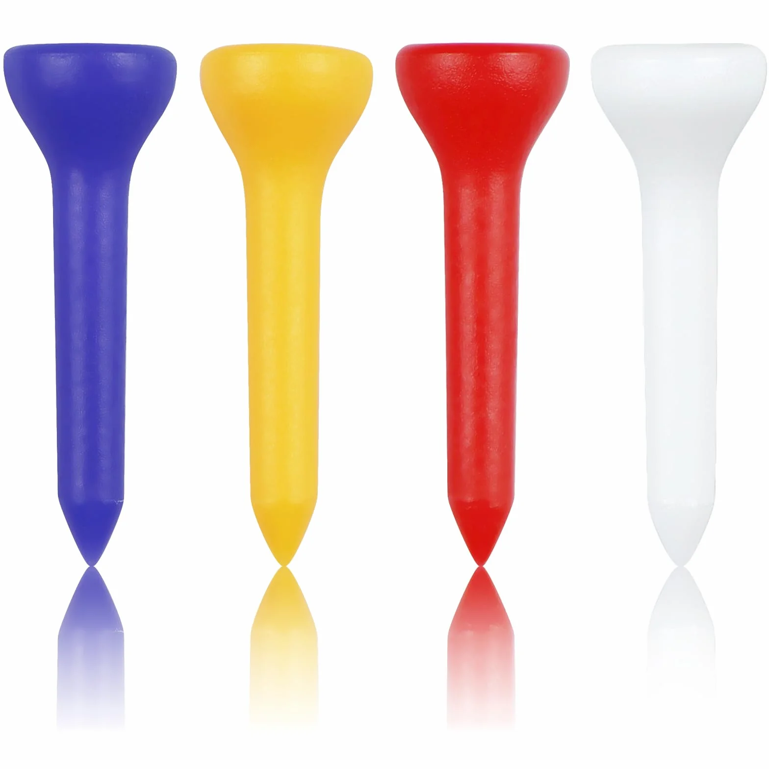 Tee Golf Plastica 100 Pezzi 35mm Colori Misti
