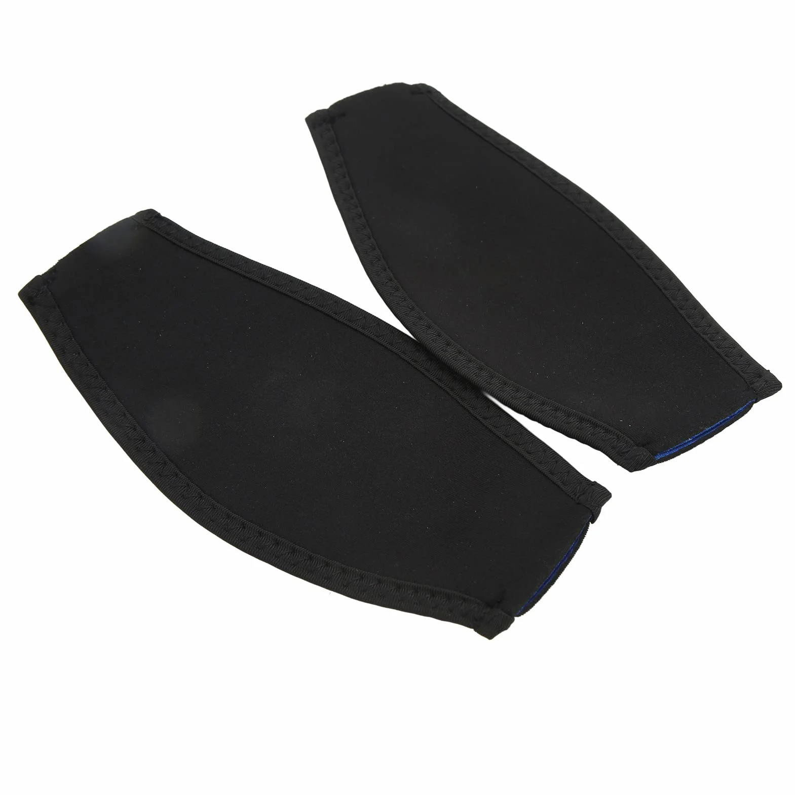 Tbest Cinturino per Maschera in Neoprene per Subacquei, Comoda Copertura per Maschera Subacquea, Cinturino per Maschera da Immersione 2 Pezzi Materiale in Neoprene Nero Stabilizzante
