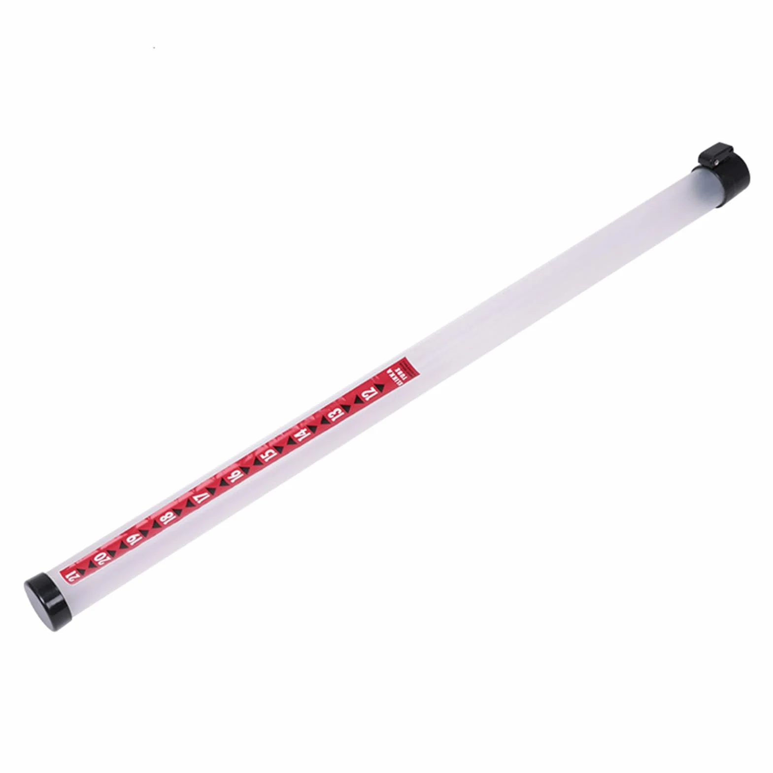Raccoglitore di Palline da Golf Professionale 21 Palline Tubo Rilascio Plastica Ventosa 35,8 cm