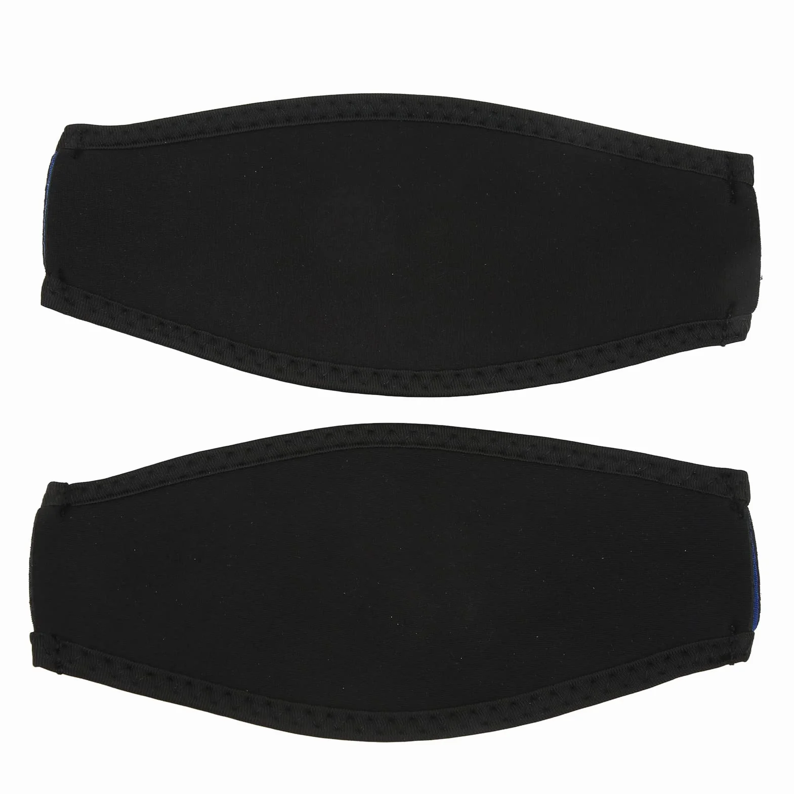 Tbest Cinturino per Maschera in Neoprene per Subacquei, Comoda Copertura per Maschera Subacquea, Cinturino per Maschera da Immersione 2 Pezzi Materiale in Neoprene Nero Stabilizzante