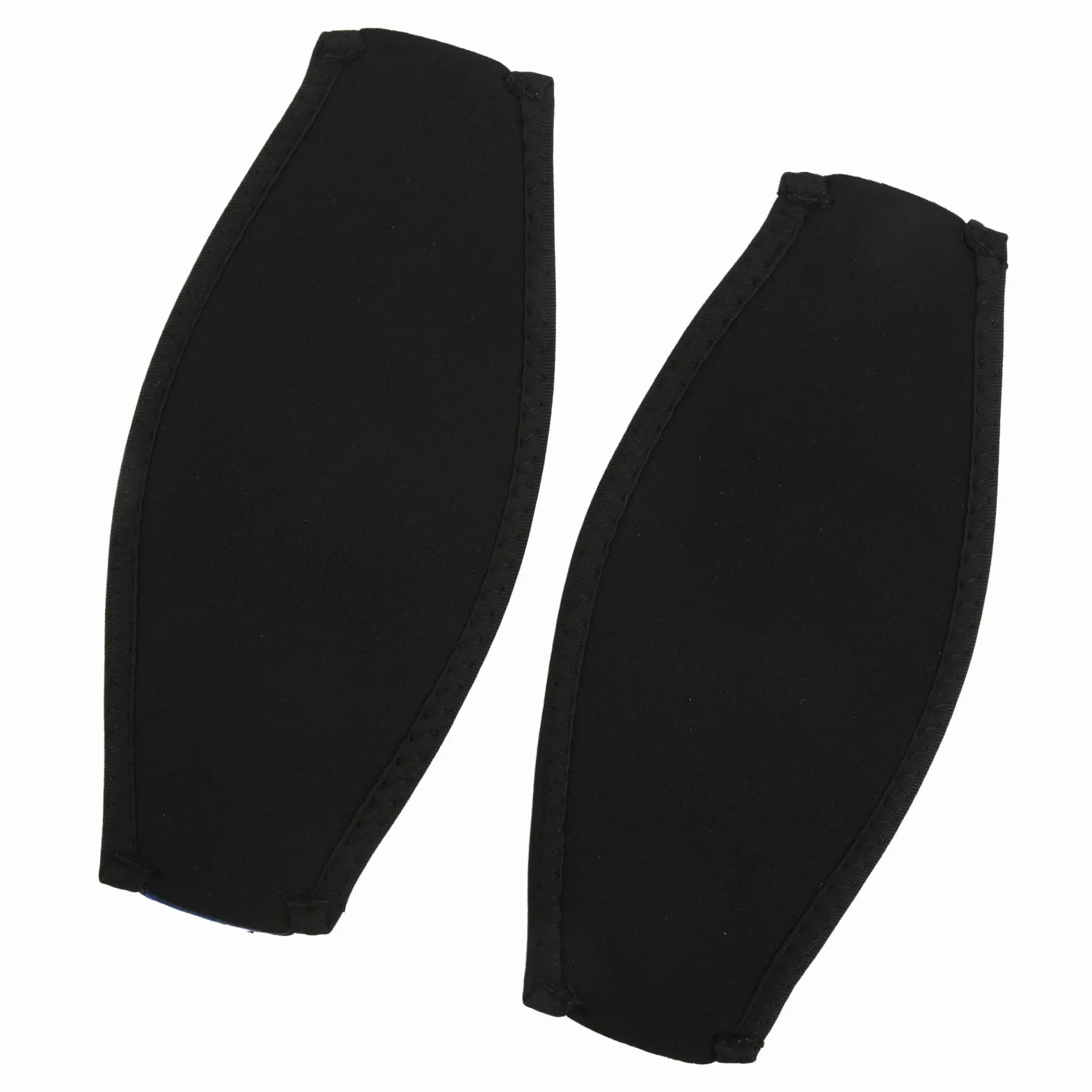Tbest Cinturino per Maschera in Neoprene per Subacquei, Comoda Copertura per Maschera Subacquea, Cinturino per Maschera da Immersione 2 Pezzi Materiale in Neoprene Nero Stabilizzante