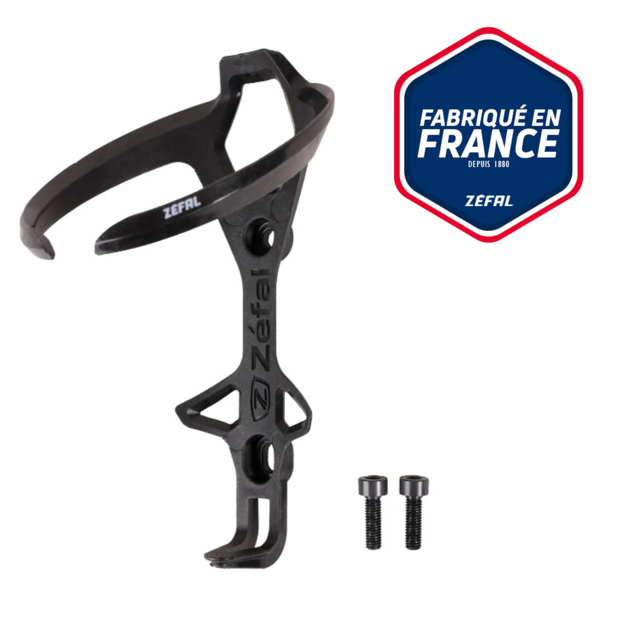 ZEFAL Pulse L2 Portaborraccia Carbonio Bici Fibra di Carbonio 18g Nero